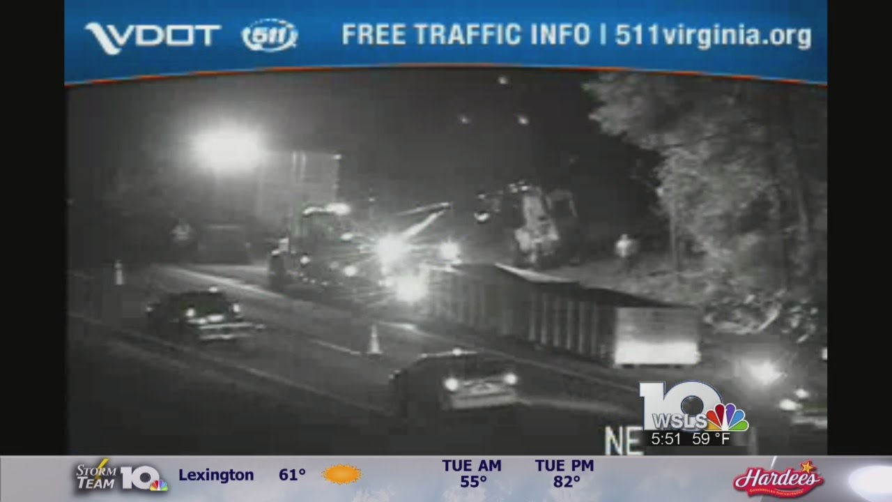 Cleanup continues on I-81 after tractor-trailer crash in Roanoke County ...