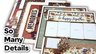 Información Must-Try Techniques for Fall Scrapbook Layouts | Layout Share Noticias