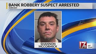 Bank robbery suspect arrested