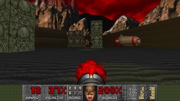 Doom (1993) - E2M8: Tower of Babel [4K 60FPS]