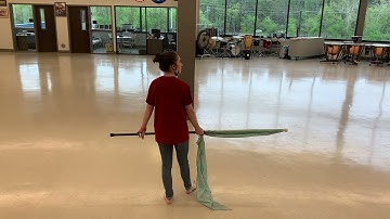 HHS Guard Audition Routine 2021: Back w/ Music