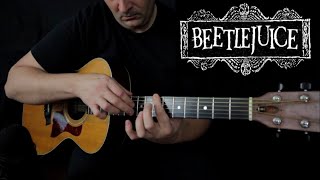 Beetlejuice main theme - Danny Elfman - Solo acoustic guitar