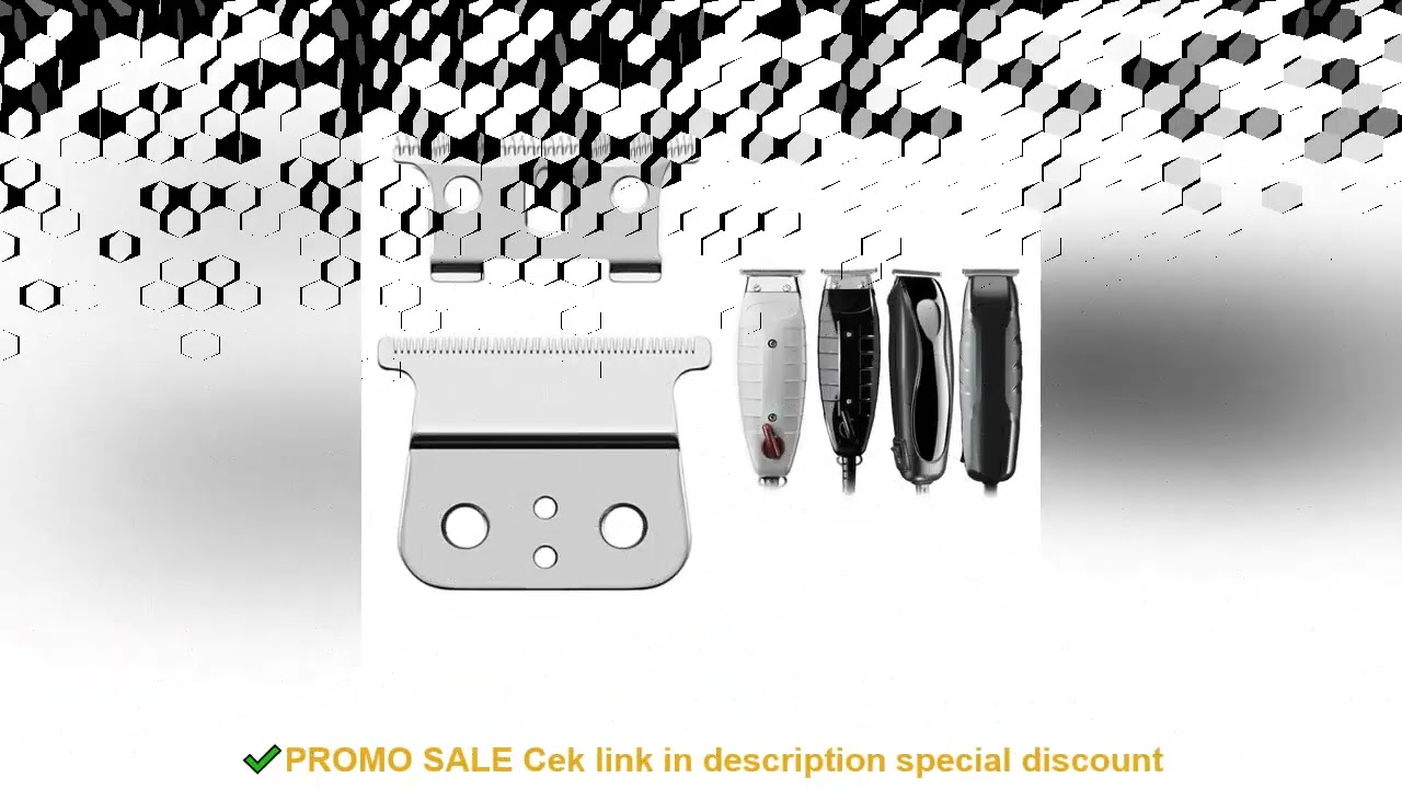 Professional Replacement Blades compatible with Andis Trimmer 