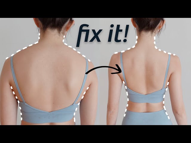 FIX & SLIM YOUR BACK + BETTER POSTURE in 10 minutes ~ Emi class=