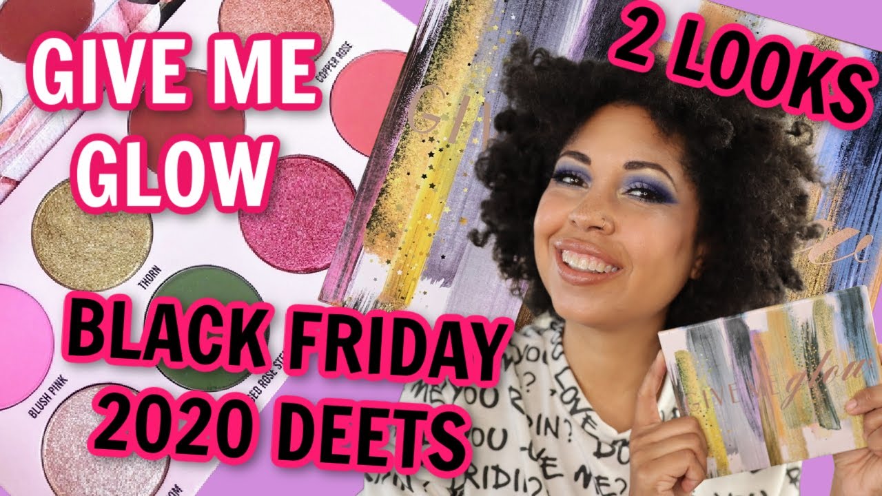 Give Me Glow Cosmetics Single Eyeshadows! BLACK FRIDAY SALE 2020 YouTube