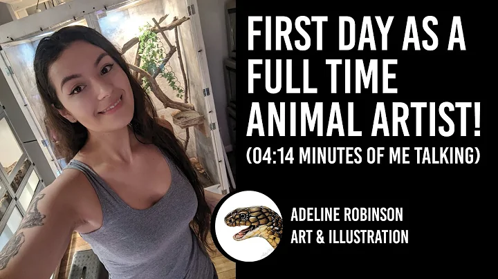 First time as a full time animal artist!