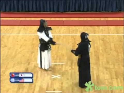 100904 Kendo, Special Individual Men Match 2, Park (KOR) vs. Tagawa (USA) wrestling moves