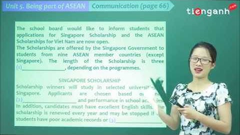 Tiếng anh lớp11 - Unit 5: Being part of Asean - Communication and Culture