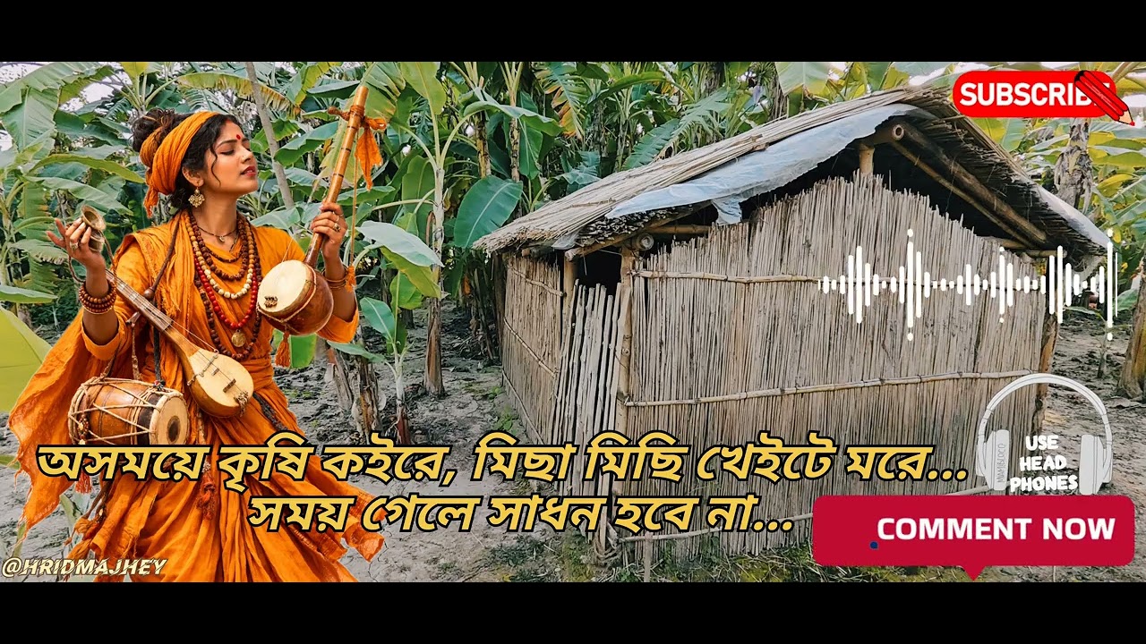 সময় গেলে সাধন হবে না | Lalon Geeti | Female Baul Folk Song | Hrid Majhey