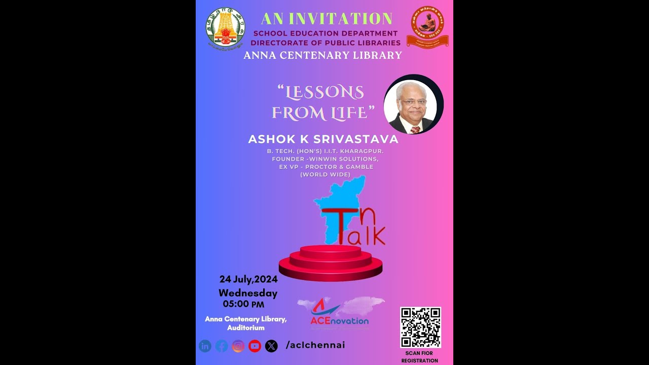 🔴 LIVE : TN talk#" 7 " Lessons From Life “ I Ashok Kumar Srivastava ...