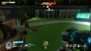 successfully blocking hog