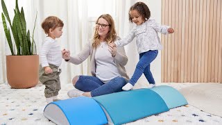ECR4Kids SoftZone Colorful Log Climbers