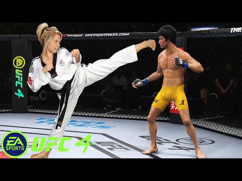 UFC4 Bruce Lee vs Duan Liao EA Sports UFC 4 - Epic Fight