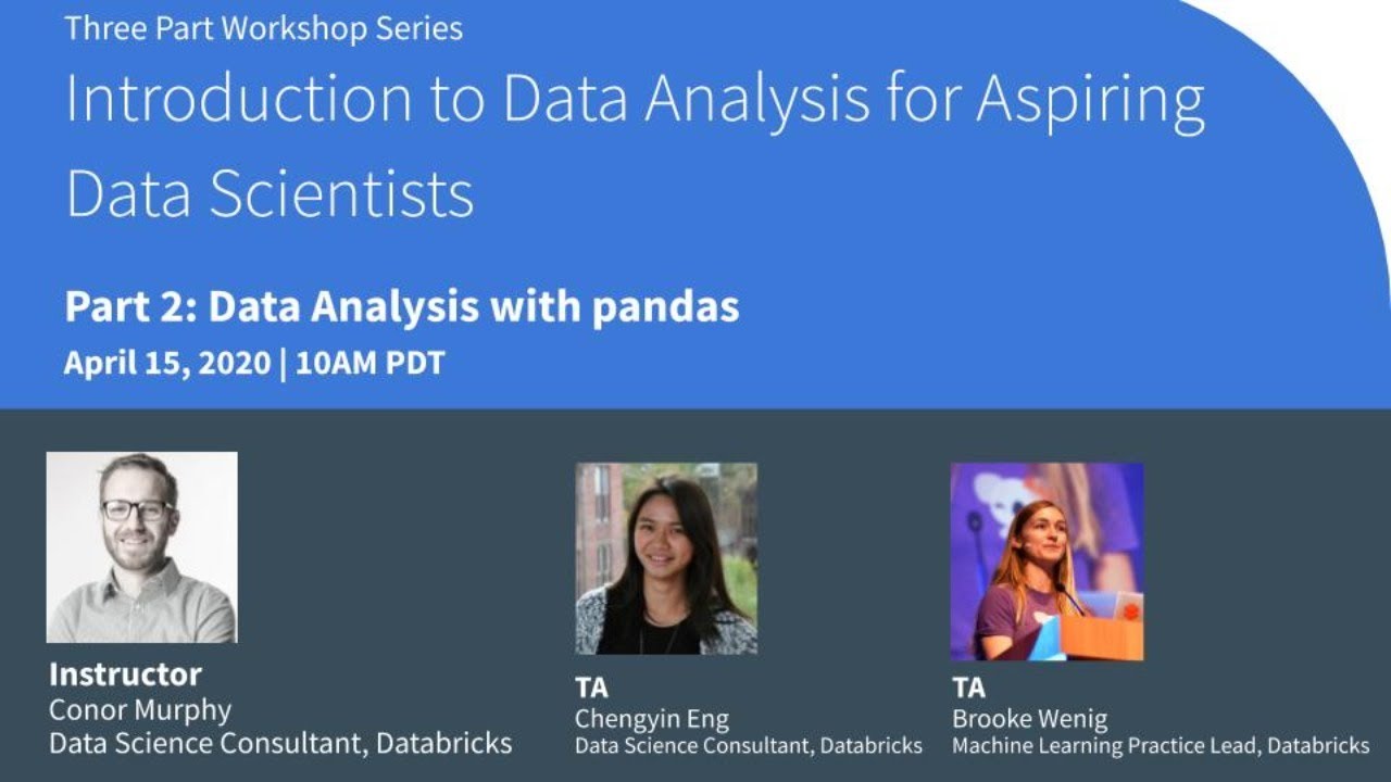 Workshop Part 2 | Data Analysis with Pandas for Aspiring Data ...