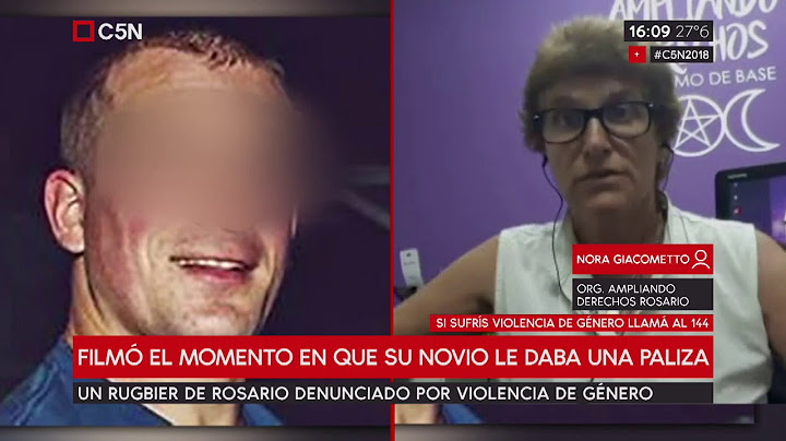 Filmó el momento en que su novio le daba una paliza