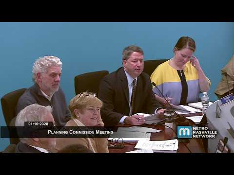 01/16/20 Planning Commission Meeting
