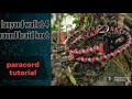 paracord handcraft tutorial / make lanyard wallet use 4 round braid knot