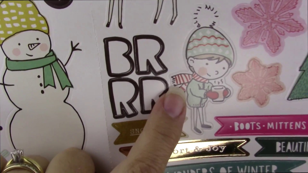 Snow and Cocoa Collection scrapbooking tiendas