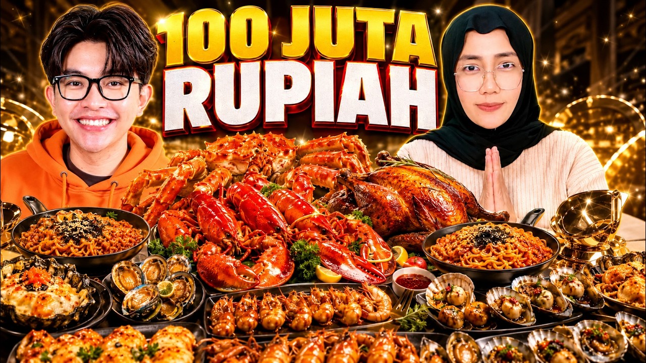 Aku Traktir Istriku MUKBANG MEWAH Senilai 100 JUTA RUPIAH!