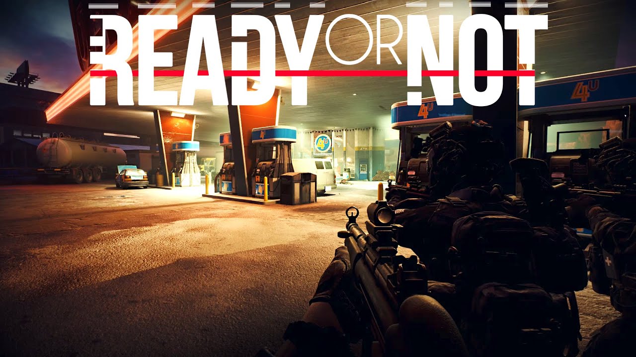 ReadyOrNot MP5 Team Hostage Rescue 4U Gas Station Coop YouTube