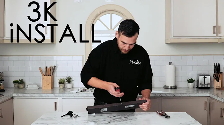 How to install the 3K Under Cabinet by Maxim Light...