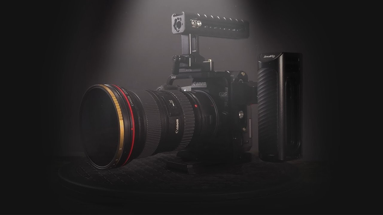 Cineatic Rigs Eos R Small Rig Canon EOS R Cage Cinematic Product Broll - YouTube