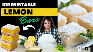 Irresistible Lemon Bars | Recipe Vault 🍋🍪
