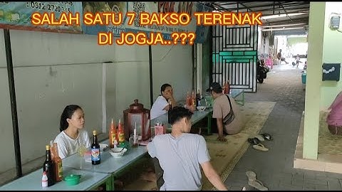 BAKSO PAK JAM!! TERENAK DI JOGJA || HARGA TERJANGKAU