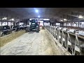 Feeding cows solid manure liquid manure shop work