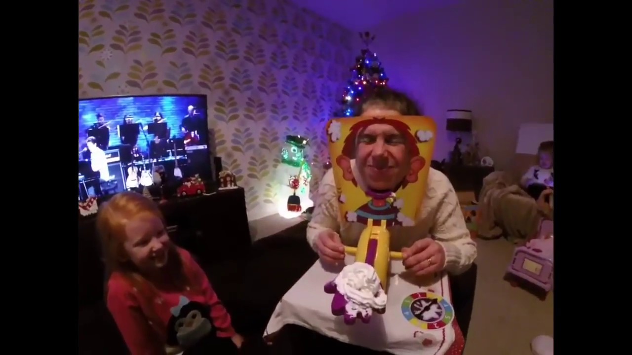 Christmas Day 2015 PIE FACE The SPLATZ!! YouTube