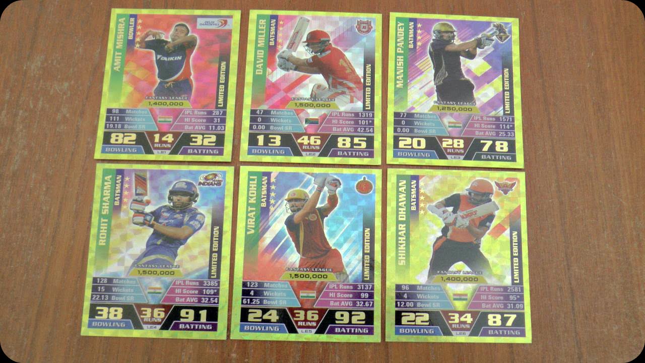 356. Gerard Pique - Spain (Panini Euro 2016 Sticker Collection) ... Topps CRICKET ATTAX IPL 2016-17 Trading Cards | COMPLETE SET - YouTube