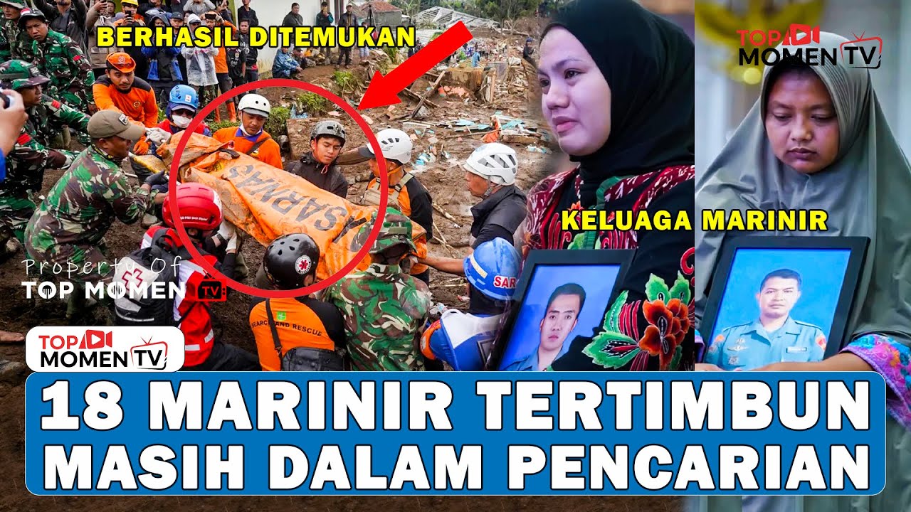 Update Terbaru Longsor Cisarua: 60 Korban Ditemukan, 18 Marinir Masih Dalam Pencarian