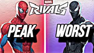 Ranking Every Characters BEST and WORST Skin In Marvel Rivals
