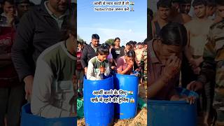 Ice Barrel Training Army Girls Combat Ready 🇮🇳