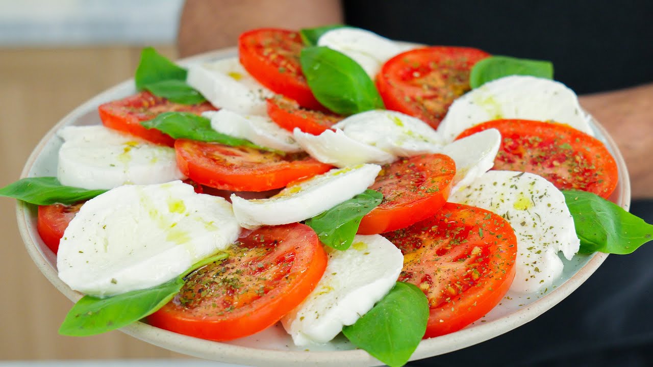 How To Make CAPRESE SALAD Like They Do In Capri!