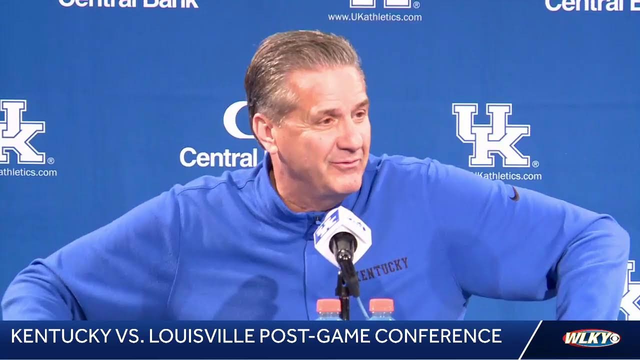 UK vs. UofL postgame press conference YouTube
