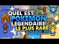 QUEL est le POKEMON LEGENDAIRE le PLUS RARE dans CHAQUE JEU ?