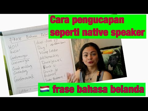 Video: Panduan Penting Anda Untuk Ungkapan Dan Frasa Bahasa Belanda