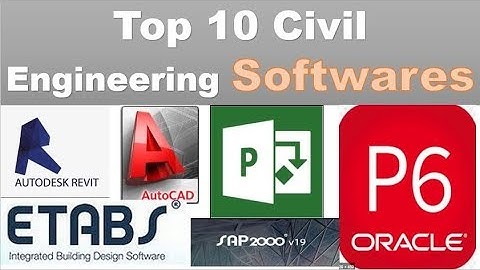 Top 10 Civil Engineering Softwares | Best civil engineering softwares | Civil Engineer
