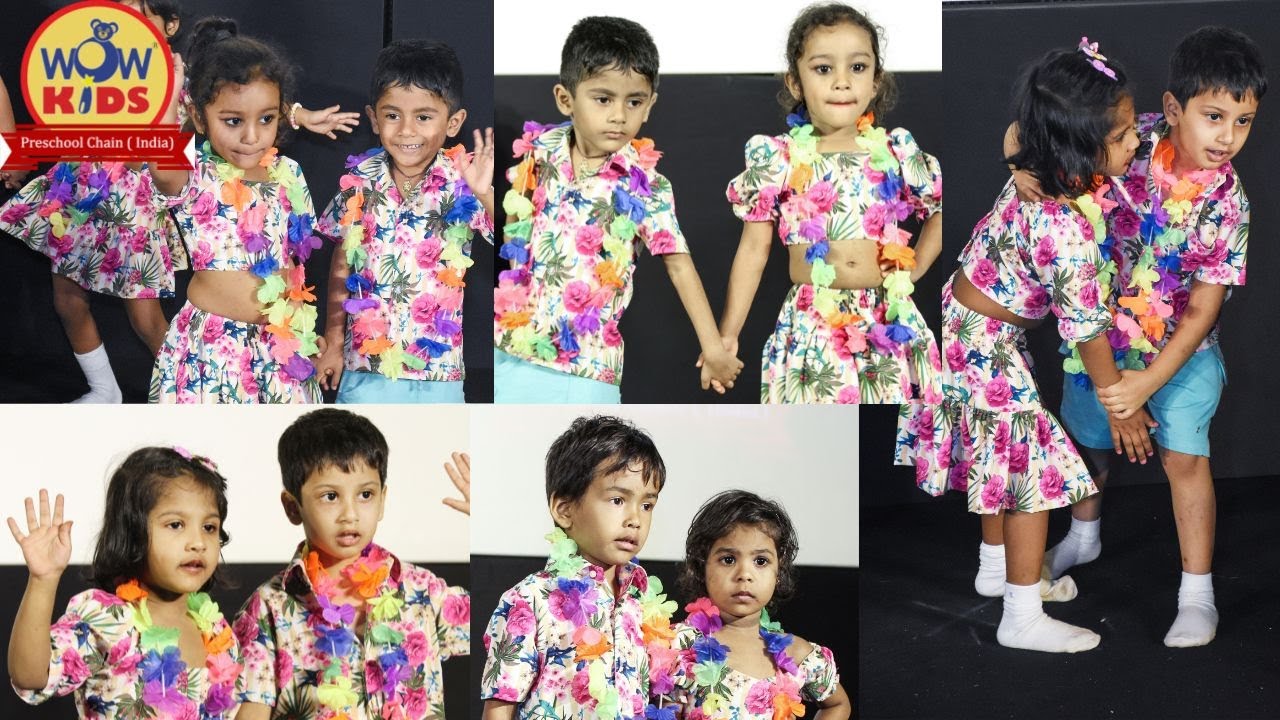 Nursery Dance Performance on Konkani Song at WOWkids Preschool | Panjim, Goa