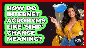 How Do Internet Acronyms Like 