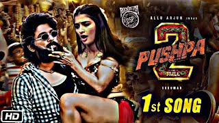 PUSHPA PUSHPA ( Song )-Pushpa 2 The Rule | Allu Arjun | Sukumar | Rashmika | Hridoy Music
