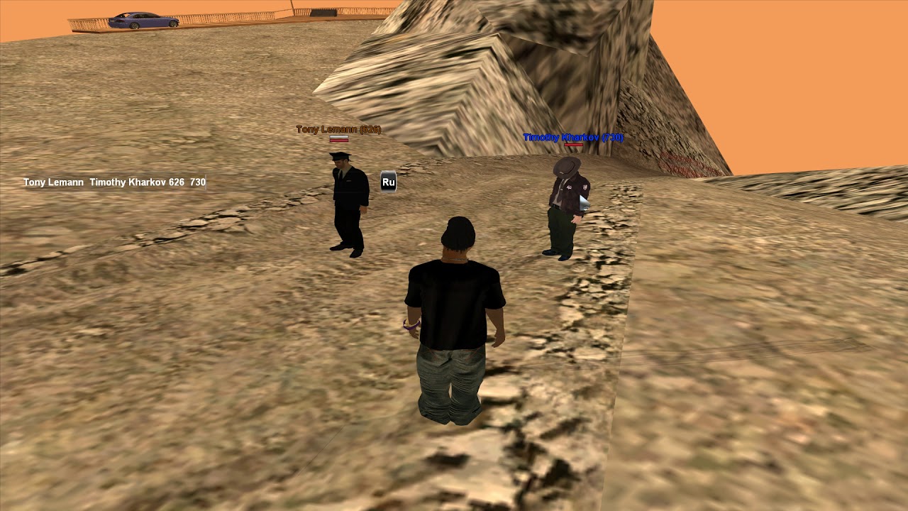 SAMP Abs RP - Выделение игроков мышкой