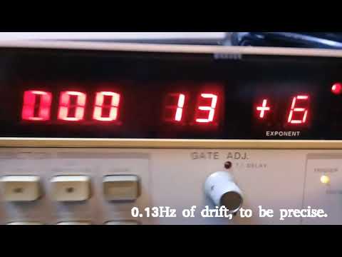 OCXO vs Rubidium atomic clock (startup drift)