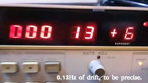 OCXO vs Rubidium atomic clock (startup drift)