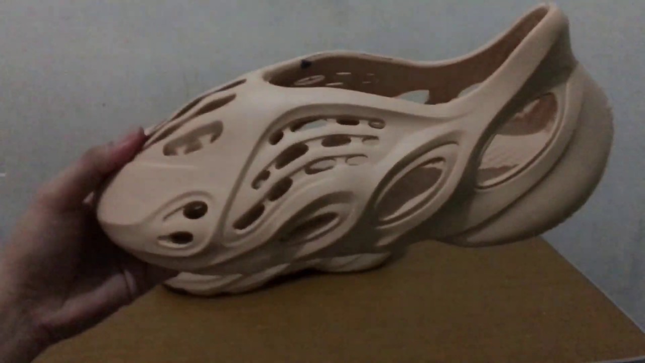 BUDGET Foam Runners GTX ver. REPLICA Unboxing reviw On feet YouTube