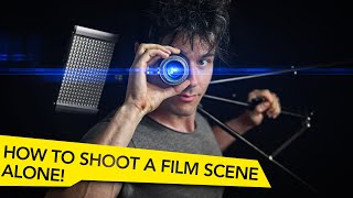 HOW TO SHOOT A FILM SCENE ALONE! (featuring Tokyo Ghoul)