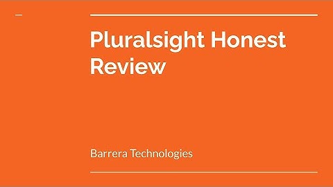 Pluralsight Honest Review