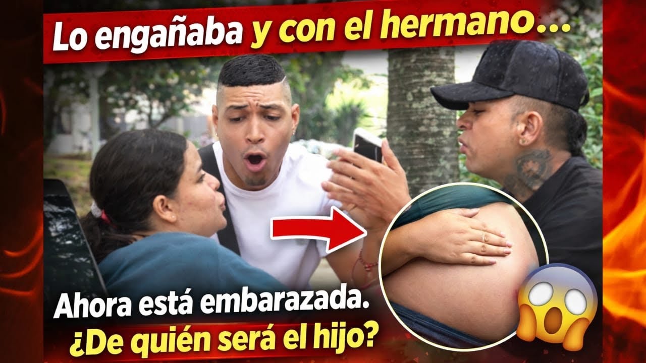 Lo engañaba con su hermano y esperaba un hijo
