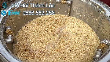 Nồi Hơi Nấu Rượu đốt củi hiện đại siêu nhanh và tiết kiệm